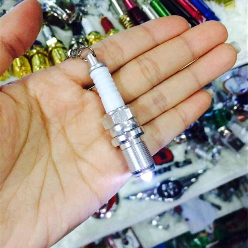 Porte-clés LED universel bougie voiture porte-clés porte-clés - accessoires x1 - Image 2