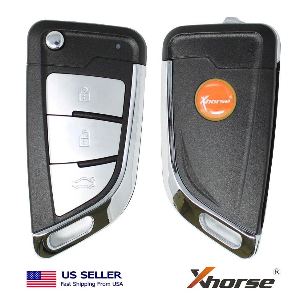 5 x Xhorse Universel Super Flip Télécommande Clé Style Couteau 3 Boutons XEKF21EN - Image 2