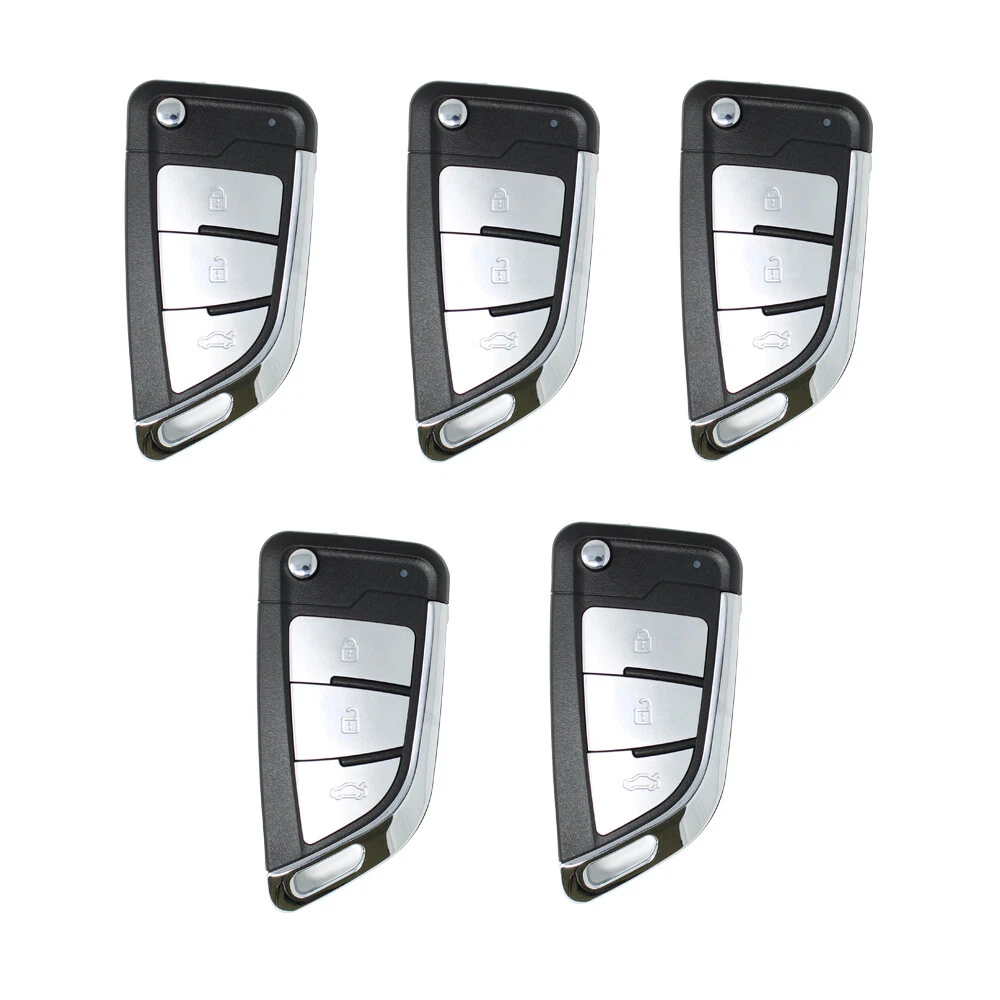 5 x Xhorse Universel Super Flip Télécommande Clé Style Couteau 3 Boutons XEKF21EN - Image 5