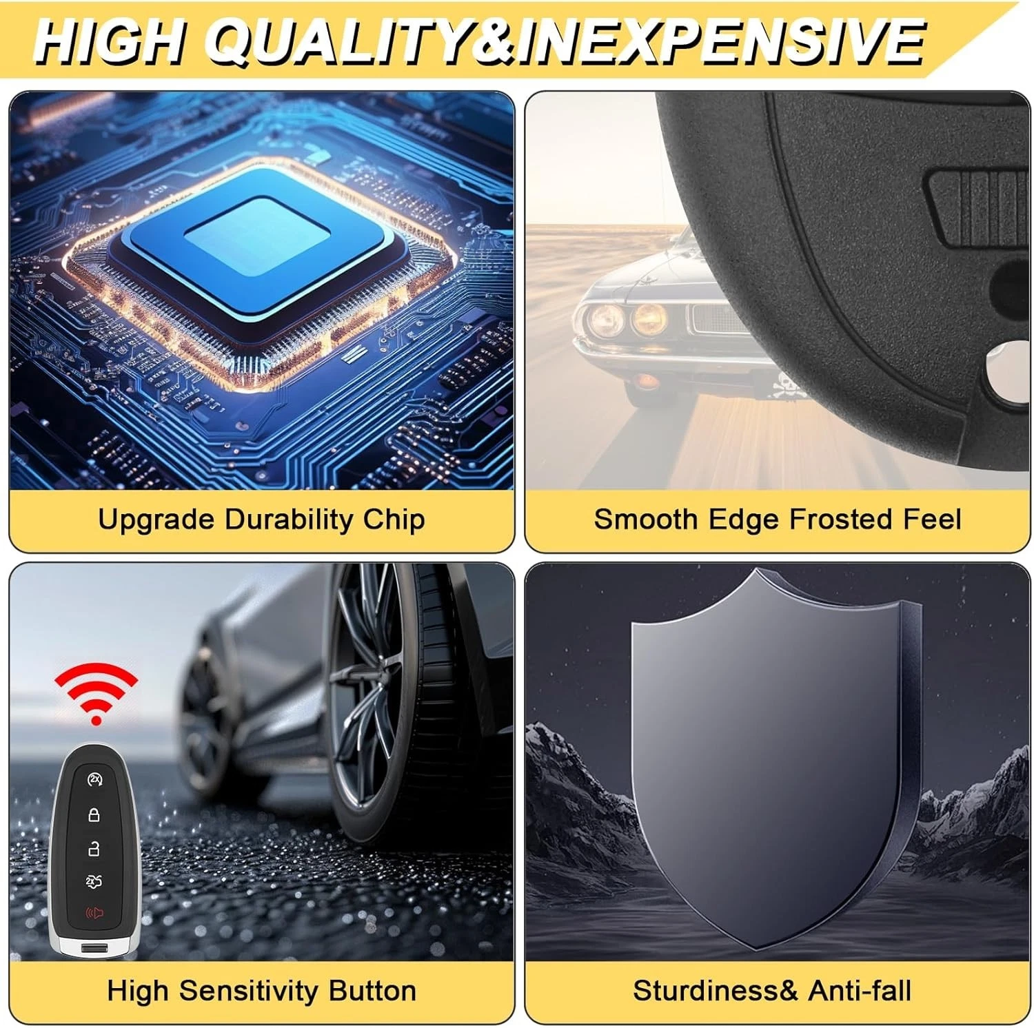 Solution Porte Clé Universel pour Ram 1500/2500/3500 2013-2021 - 2 Télécommandes Clé - Image 9