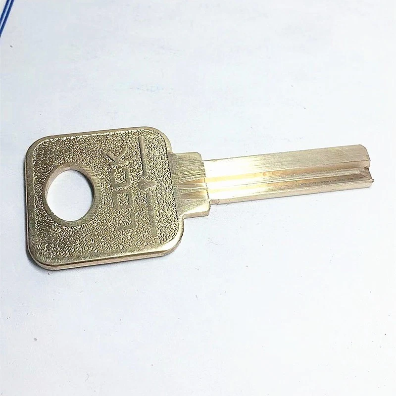 3PCS Clés vierges universelles non coupées pour portes de garage carrées 6 broches et serrures de maison 27,9 mm - Image 3