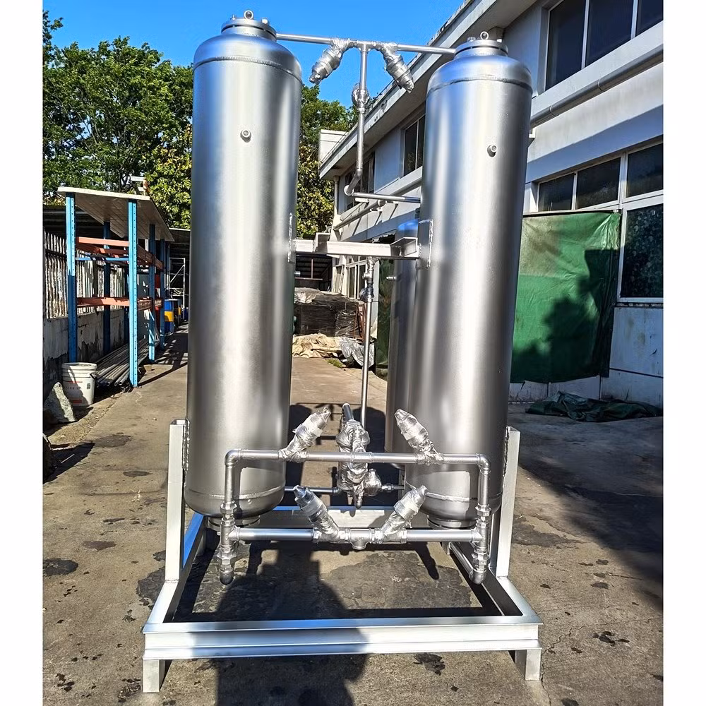 Smart Controls Carbon Steel Material Psa Automatic Cabine Nitrogen Gas Generator - Image 1