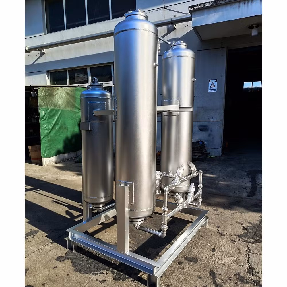 Smart Controls Carbon Steel Material Psa Automatic Cabine Nitrogen Gas Generator - Image 4