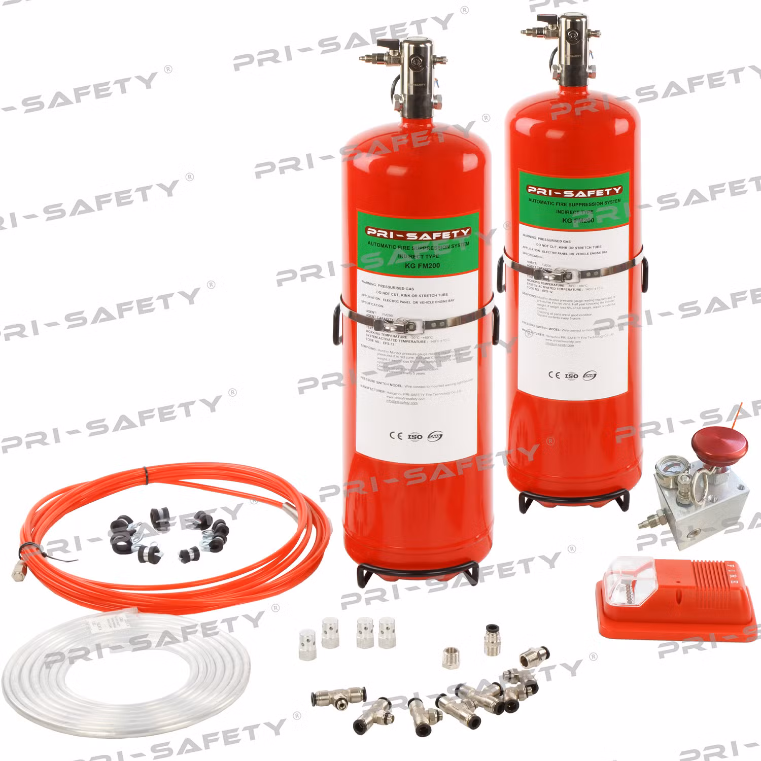 Ri-Safety Novec1230 FM200 Clean Gas Fire Fighting System for Electrical Equipment & Control Panels From Factory - Image 5