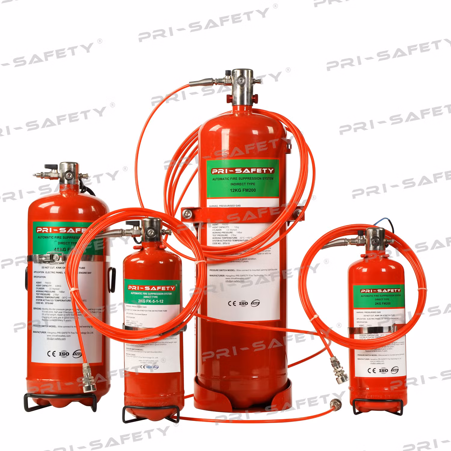 Ri-Safety Novec1230 FM200 Clean Gas Fire Fighting System for Electrical Equipment & Control Panels From Factory - Image 6