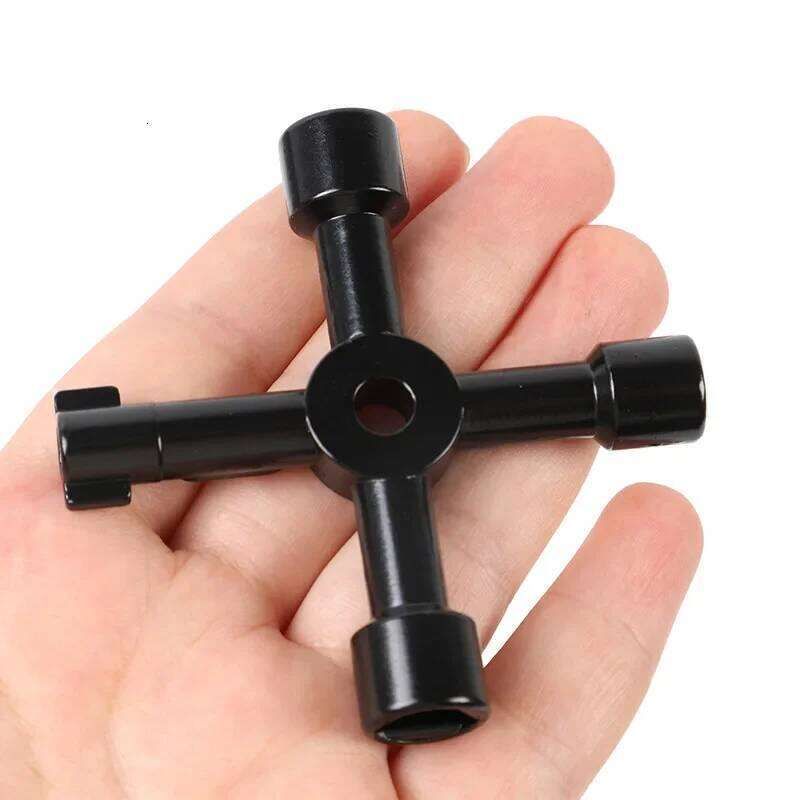 Multi-function Cross Mini Portable Three Hexagonal Internal Triangle Key Plumber's Spanner Quality Maintenance Tools - Image 2