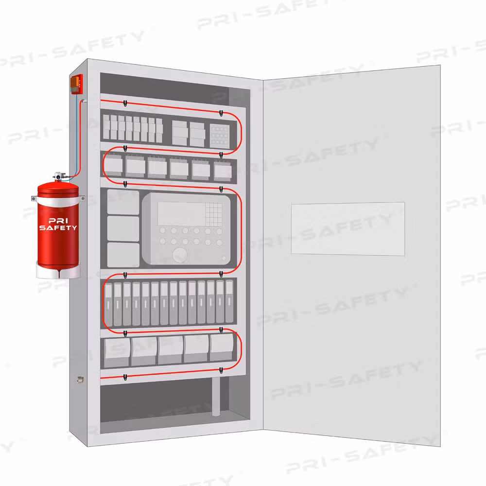 Novec1230 FM200 Direct & Indirect Fire Fighting Equipment for Electric Panel From Factory - Image 3