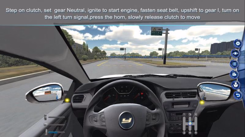 Special Emulational Simulator Cabine for Car Driving Training with Motion Platform - Image 5