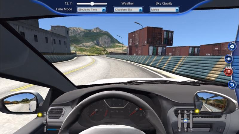 Special Emulational Simulator Cabine for Car Driving Training with Motion Platform - Image 6