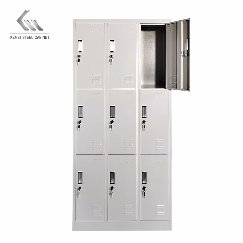 Supermarket Public Metal Smartphone Locker Changing Room Steel Storage Cabinet - Image 4