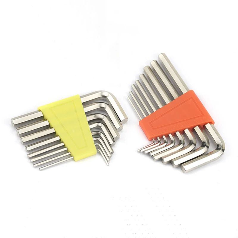 Flat Head Small Allen Key Wrench Set 15mm to 6mm L Shape Hex Short Arm Tool Portable Bicycle Allen Spanner Repair Tools 250908BJ - Image 1