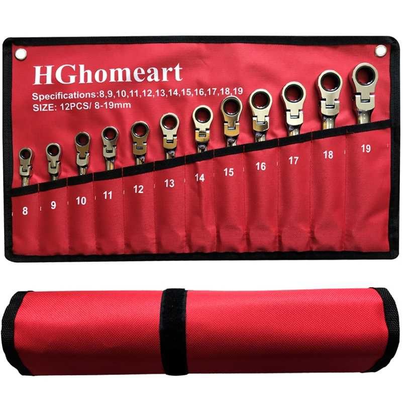 key Set Wrench,Spanner,Activity Head Ratchet Wrench Set,Car Repair Tool,Socket Set,Hand Tools, Wrenches Garage Tools. 211110 - Image 1
