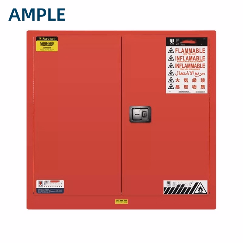 Explosion-Proof Cabinet Industrial Chemical Safety Cabinet Fire-Proof Explosion-Proof Cabinet Flammable Double-Lock Gallon Cabinet - Image 5