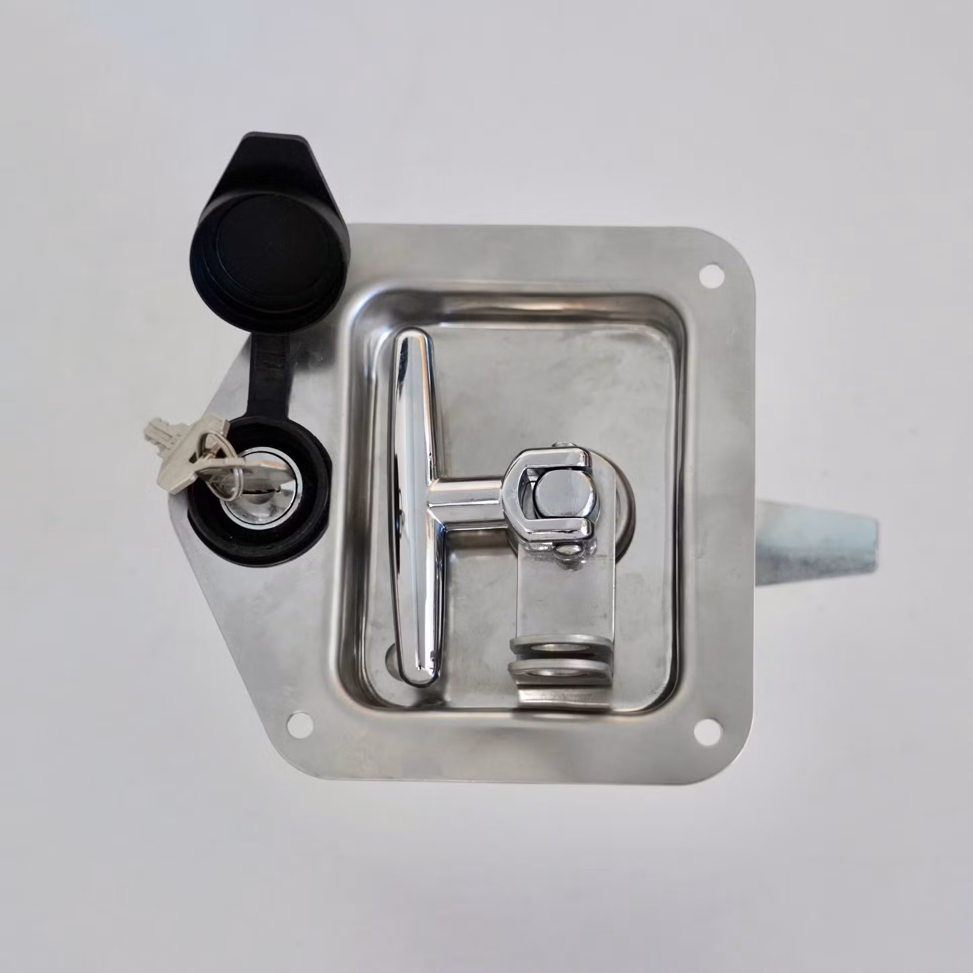 03081s Stainless Steel Truck Door Lock with Key - Image 1