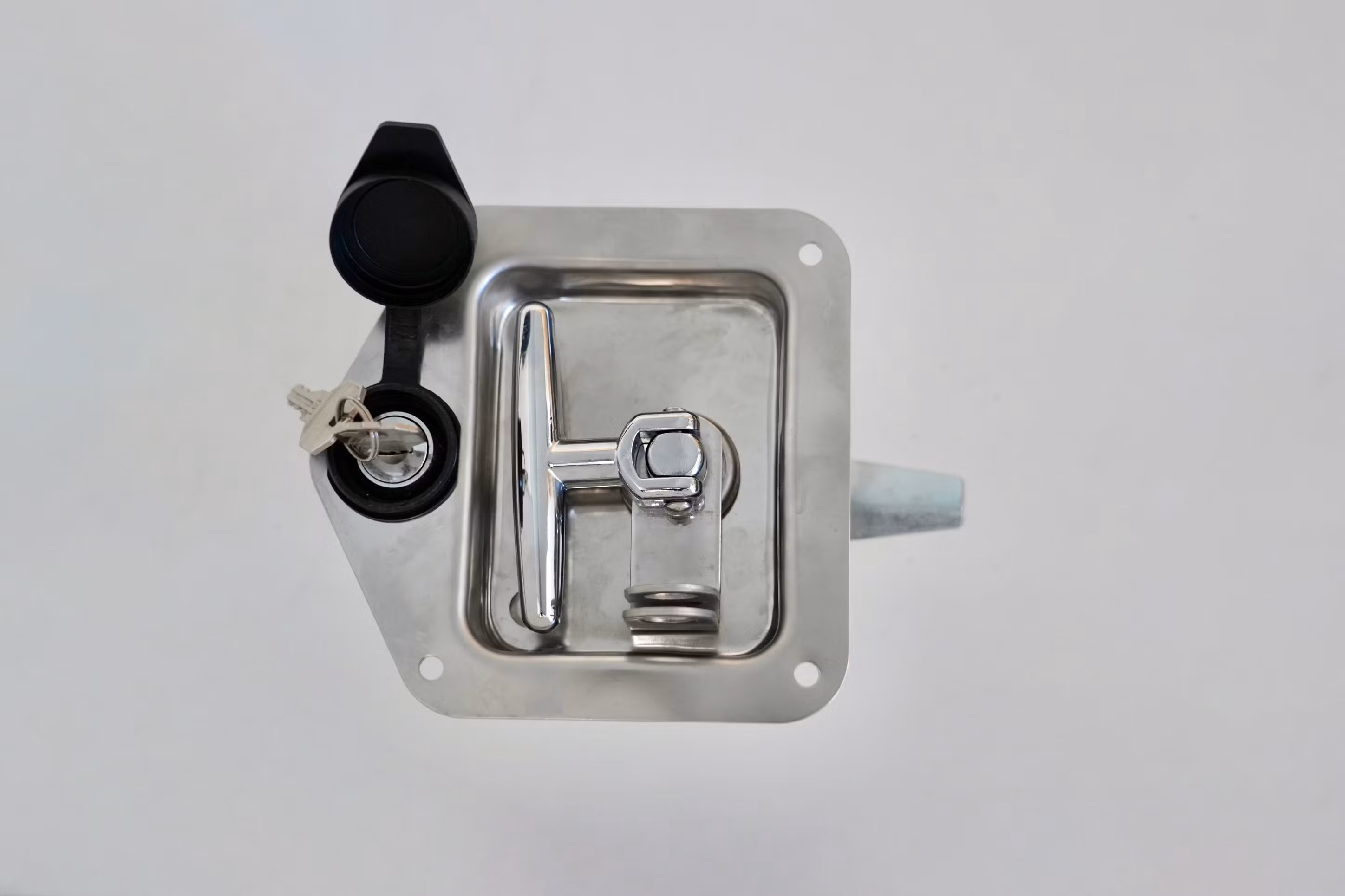 03081s Stainless Steel Truck Door Lock with Key - Image 6