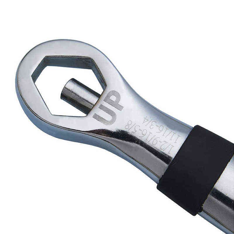 QUK Universal Wrench 23 In 1 Wrench Set Ratchets Adjustable Spanner 7-19mm CR-V Key Flexible Multitools Hand Tool For Car Repair 211110 - Image 2