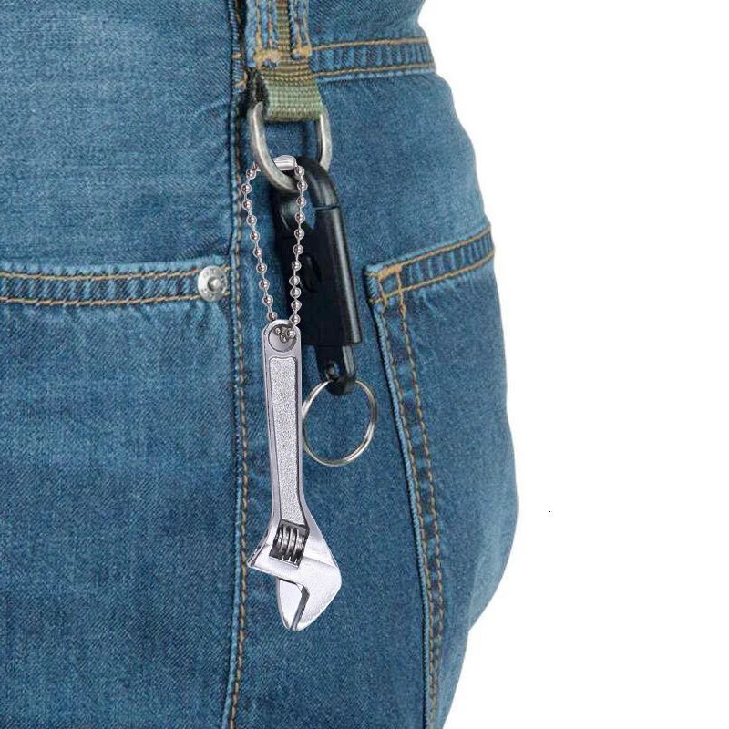 Mini 25/4 Inch Adjustable Spanner Open-End Wrench Tools Small Wrench Portable Key Tool Set Can Be Carried with You 260428 - Image 3