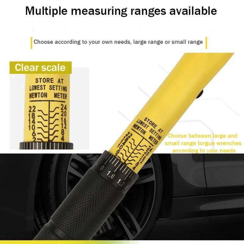 28-210N.m Torque Wrench 1/2" Precise Reversible Ratchet Torques Key Professional Bicycle Motorcycle Car Automotive Tool - Image 4