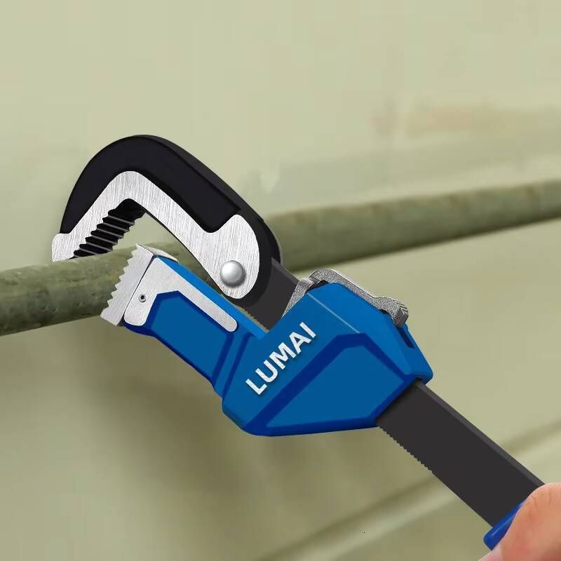 Adjustable Pipe Wrenches - Heavy Duty Plumber Pliers Clamp Spanners for Bathroom Plumbing - Universal Tubing Tools - Image 3