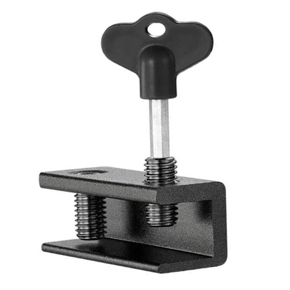 Sliding Door Window Lock with Key Wrench Door Window Lock Stopper Aluminium Alloy Window Limit Stop Locks Kid/Children Guards - Image 4