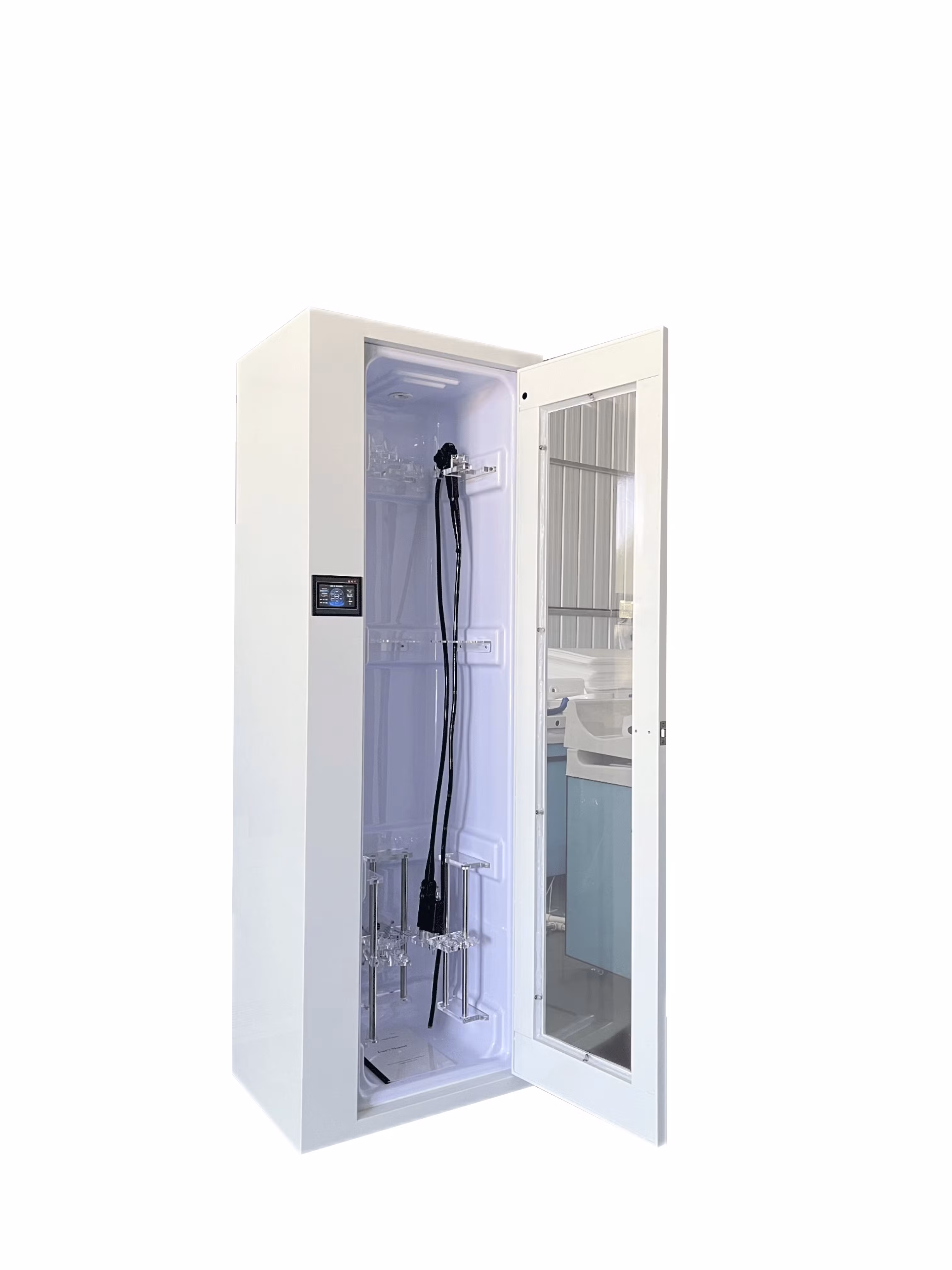 Single Door Endoscope Storage Cabinet with 4/6 Endoscope Hanging Capacity - Image 6