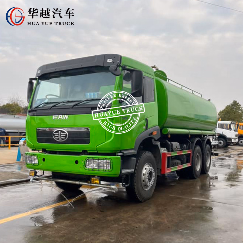 FAW 6*4 Rhd Special Water Tanker Truck 6X4 Watering Cart Water Truck Sprinkler Truck with 30000 Liters Water Tank - Image 2