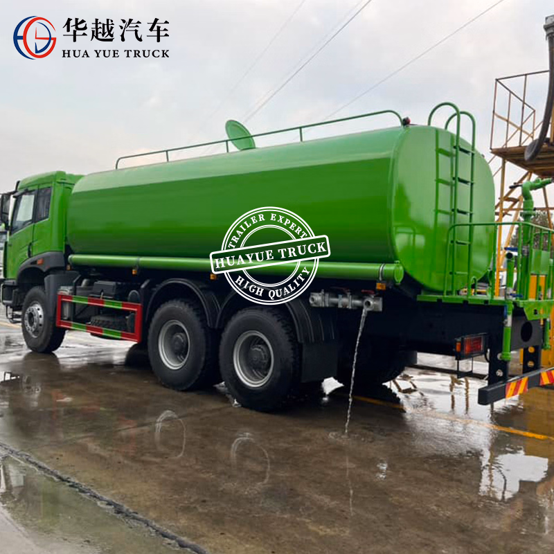 FAW 6*4 Rhd Special Water Tanker Truck 6X4 Watering Cart Water Truck Sprinkler Truck with 30000 Liters Water Tank - Image 4