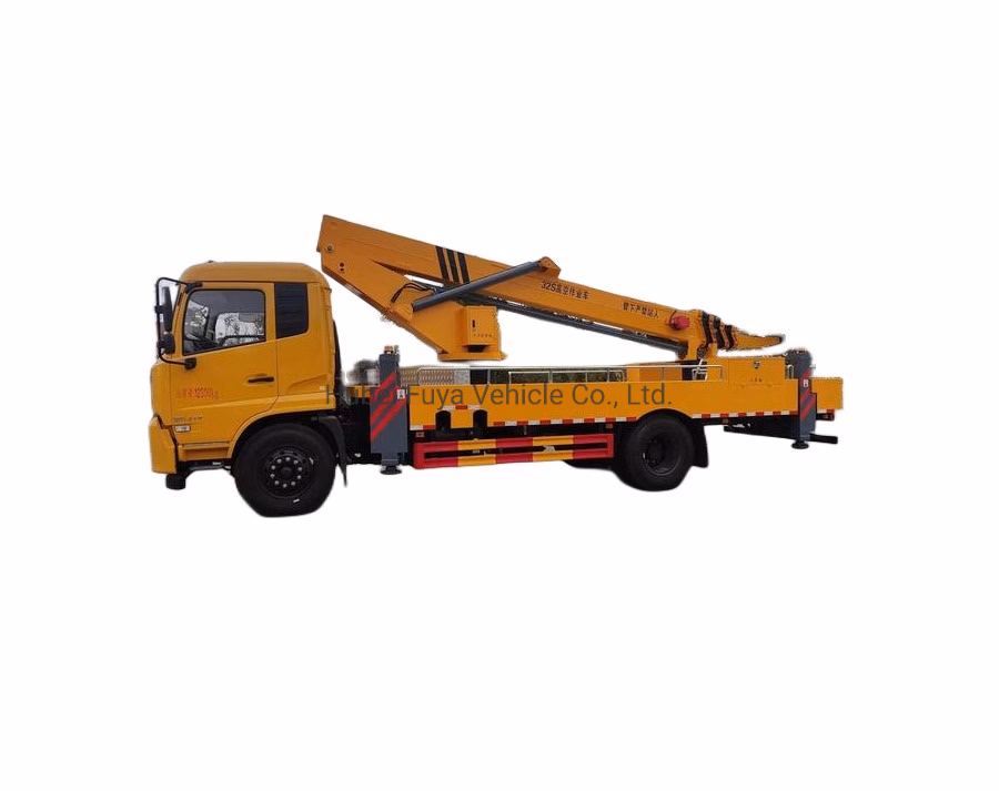 Dongfeng 4X2 18m 20m 22m Telescopic Boom High Altitude Working Aerial Platform Truck - Image 1