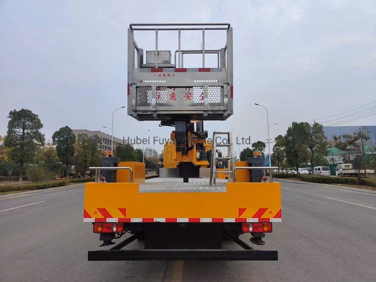 Dongfeng 4X2 18m 20m 22m Telescopic Boom High Altitude Working Aerial Platform Truck - Image 3