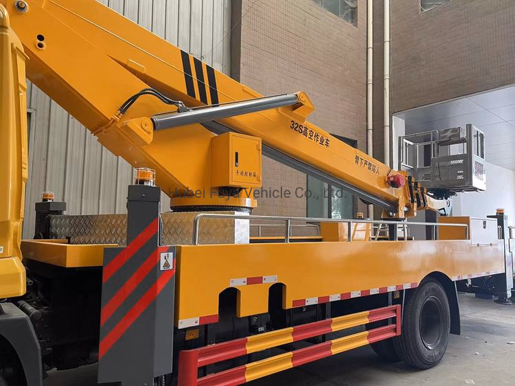 Dongfeng 4X2 18m 20m 22m Telescopic Boom High Altitude Working Aerial Platform Truck - Image 4