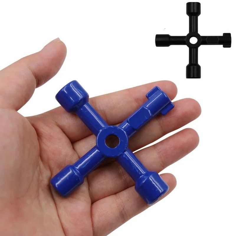 Multifunction Wrench 4 Ways Universal Triangle Wrench Plumber Keys For Gas Electric Meter Cabinets Repair Tools Hand Tools 260428 - Image 4