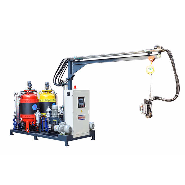 Low Cost Cycopentane High Pressure Automatic PU Polyurea Polyurethane Foam Machine with Motor PLC Pump for Refrigerators - Image 1