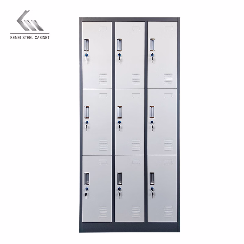 Customized Steel Locker Metal Gym Storage Wardrobe Locker Dormitory Compartment Locker Almirah - Image 4