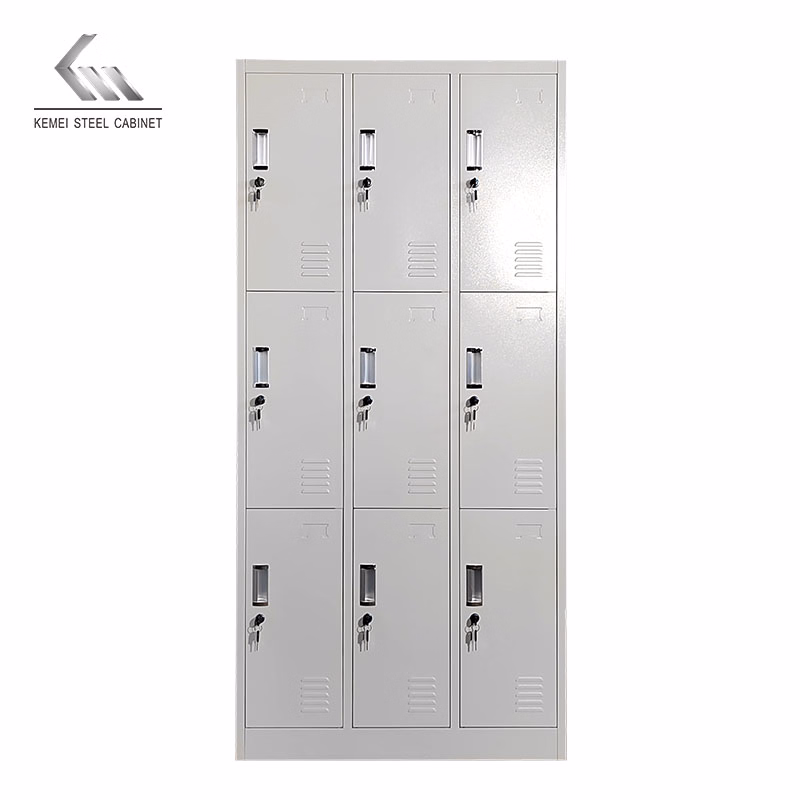 Customized Steel Locker Metal Gym Storage Wardrobe Locker Dormitory Compartment Locker Almirah - Image 6