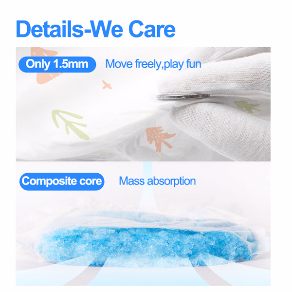 Economical Baby Diaper Supplier Hospital Grade with Wetness Indicator - Image 3