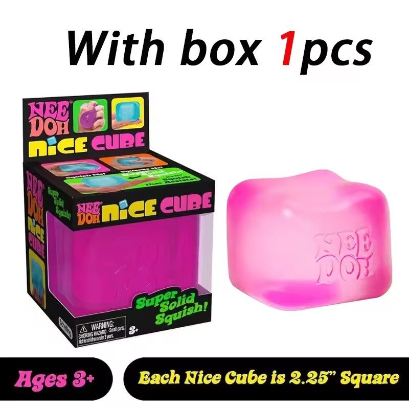 2026 New Schylling Needoh Nice Cube, Sensory Toys, Anti-Stress Blocks, Stress Relief Jigsaw, Pressure Relief, Souvenir for Kids BY SEA - Image 3