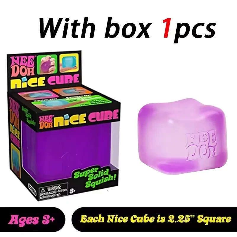 2026 New Schylling Needoh Nice Cube, Sensory Toys, Anti-Stress Blocks, Stress Relief Jigsaw, Pressure Relief, Souvenir for Kids BY SEA - Image 2