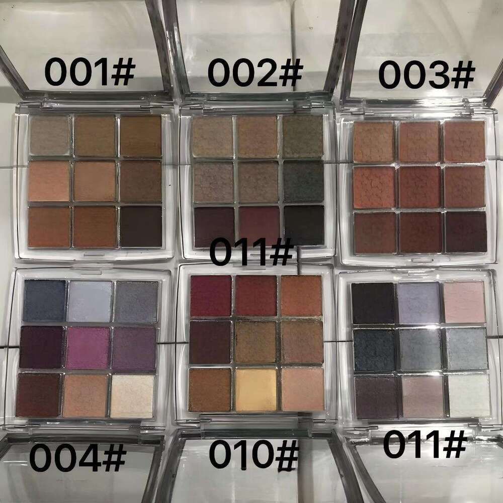 Eye Shadow Shimmer Powder New Style Makeup Backstage Eyeshadow Designer Classic Letters Eye Palette Brand Shimmer Matte Professional Performance Pigment Prime Shade Highlight Line Powder - Image 1