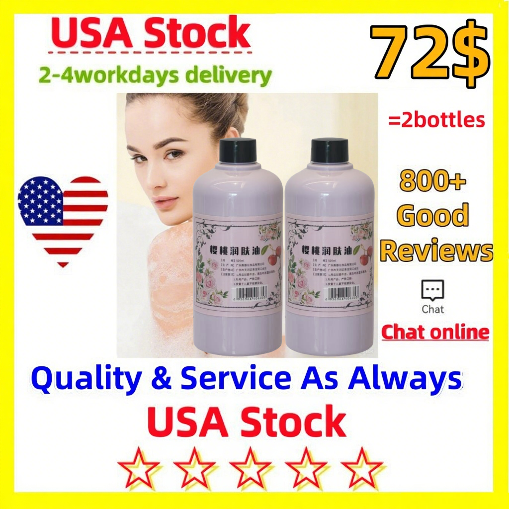 Body Oil Shower Gel USA Stock Shower Gel Cleanse Body Hydrating Body Wash Body Skin Care Sulphur Anti Mite Body Lotion Wholesale - Image 1