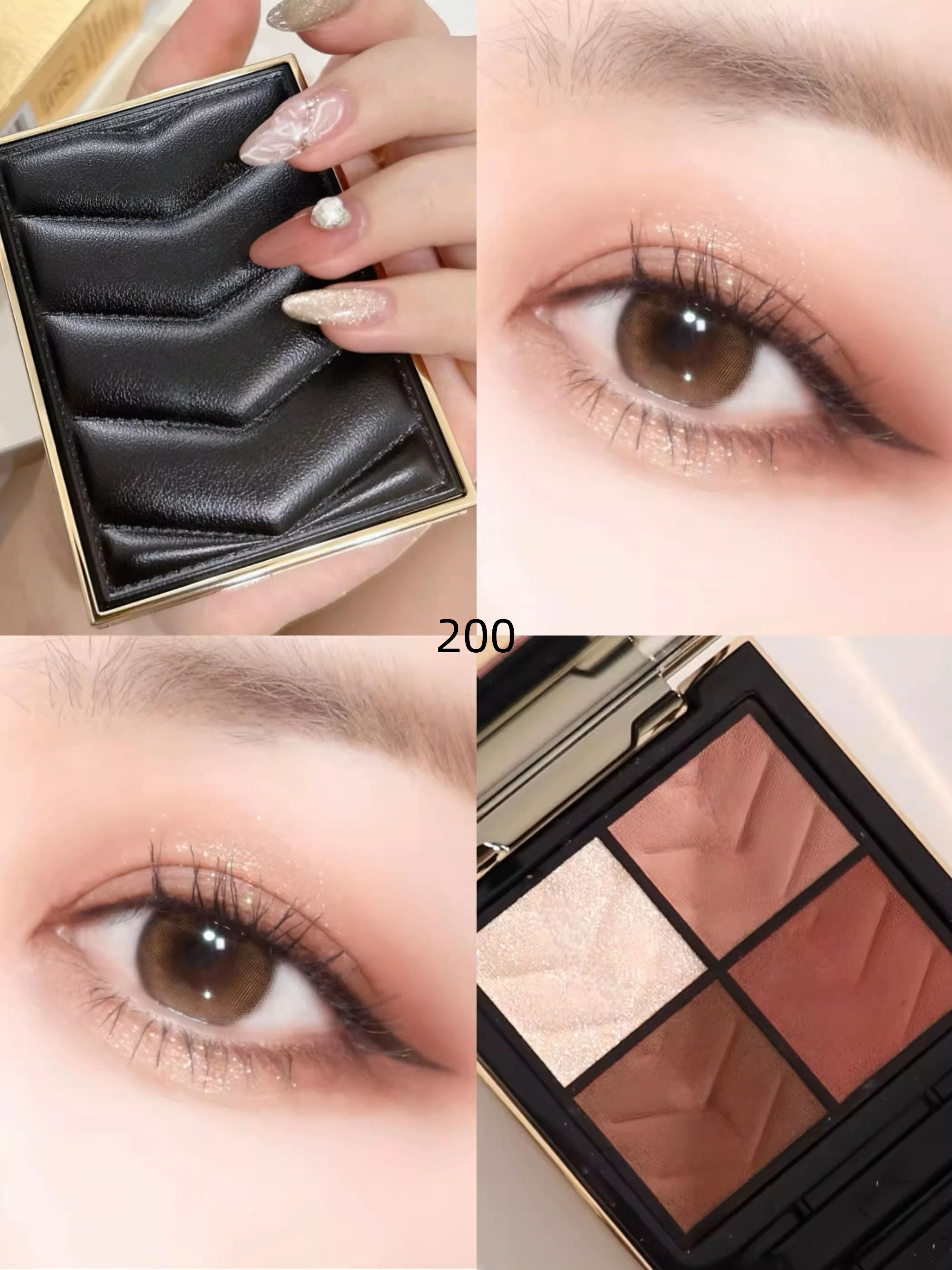 Couture mini clutch Eye Shadow Palette beautuy cosmesticsz Makeup 4-colors Eyeshadow long-lasting waterproof 100 200 300 400 500 600 - Image 2