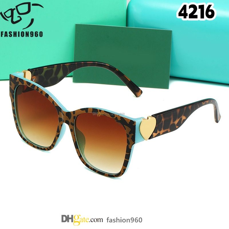 Designer sunglasses men designer women iconic graphic design for stylish unique personality diamond encrusted key splicing gift in summer with box 4216 4696 - Image 4