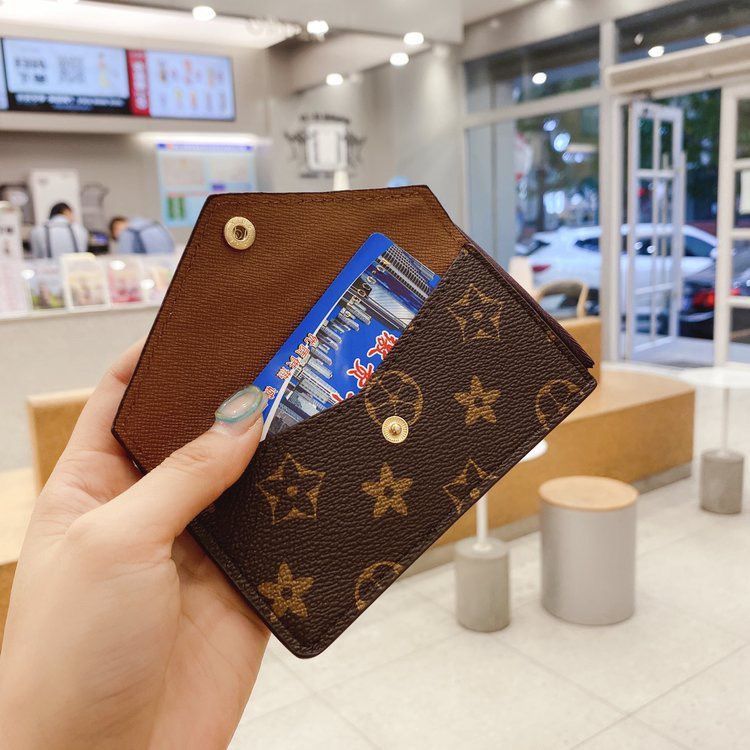 M69431 Card Holder Wallet - Women's Mini Zippy Organizer Coin Purse with Key Pouch and Belt Charm - Image 5