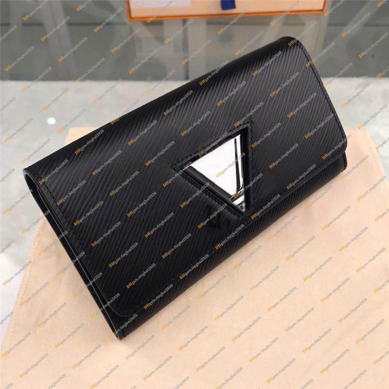 TOP 5A Ladies Luxury Designer Twist Wallet - High-Quality Coin Purse, Key Pouch & Credit Card Holder - Casual Business Card Holder M61178 M61179 M6117N - Image 3