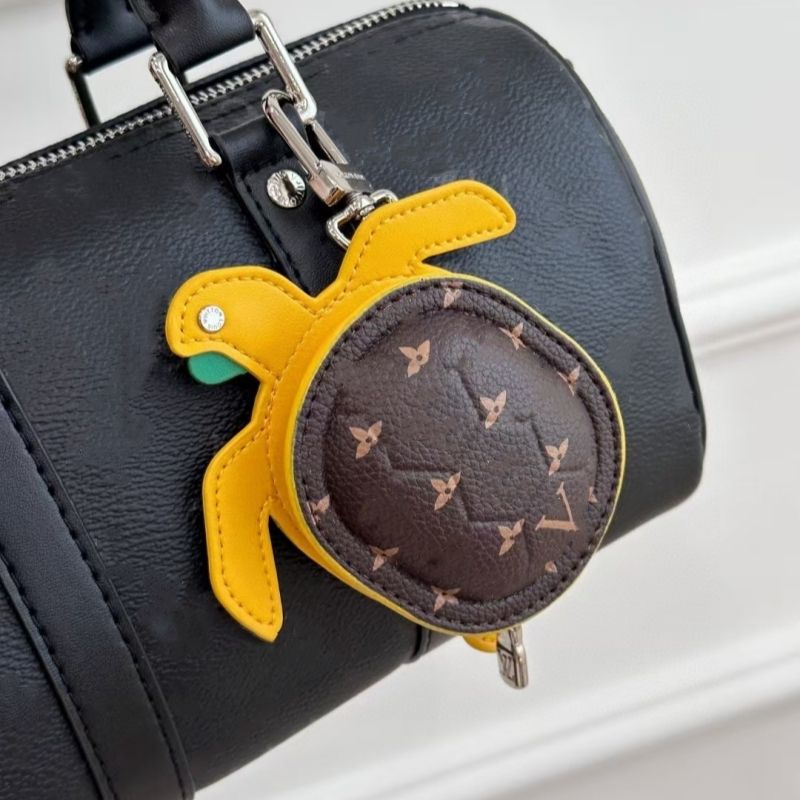 Designer Bag Charm Sea Turtle and Small Crab Keychains - Luxury Pendant for Wallets, Headphones, and Bags - Fashion Accessory Gift - Image 2