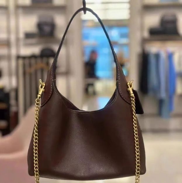 Grained Calfskin Suede Hobo Handbag - Fashionable Slouchy Designer Bag with Hook Closure - Image 3