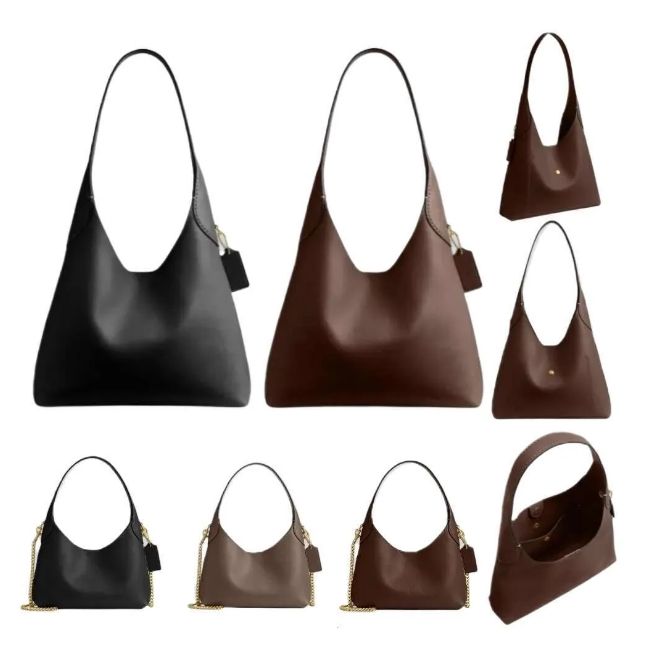 Grained Calfskin Suede Hobo Handbag - Fashionable Slouchy Designer Bag with Hook Closure - Image 2