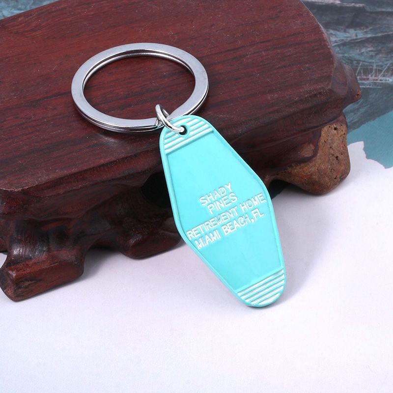 Classic TV Twin Peaks KeyChain The Overlook Hotel 237 Hotel Room Motel Metal Key Chain Men Accessories Llavero Gift 9fa3f - Image 3