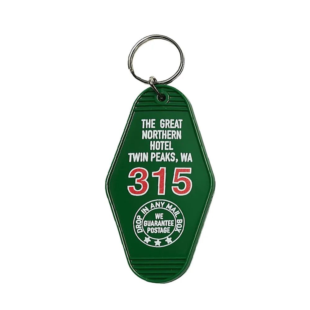 The Great Northern el Room 315 Keychain Twin Peaks Inspired Key Tag Vintage TV Series Peripheral Pendant 250917 - Image 3