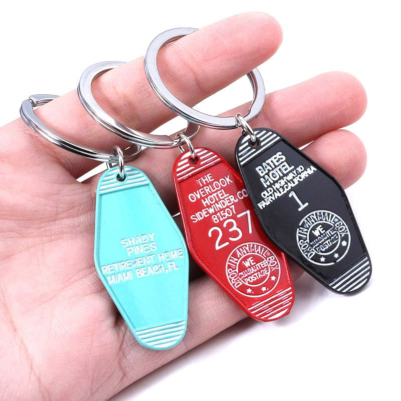 Twin Peaks Metal Keychain: The Great Northern Hotel Room #315 - Image 1