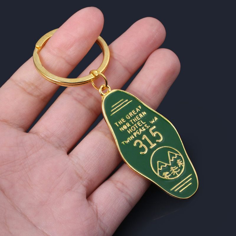Twin Peaks Metal Keychain: The Great Northern Hotel Room #315 - Image 2